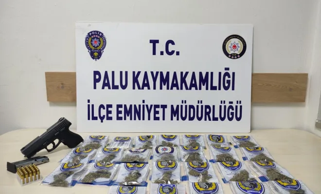 Palu`da uyuşturucu operasyonu: 1 Tutuklama