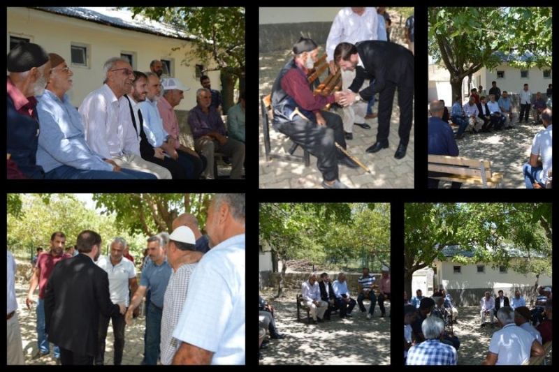 HÜDA PAR Elazığ İl Başkanı köy ziyaretlerine devam ediyor