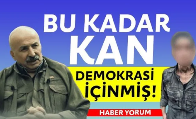 BU KADAR KAN DEMOKRASİ İÇİNMİŞ!