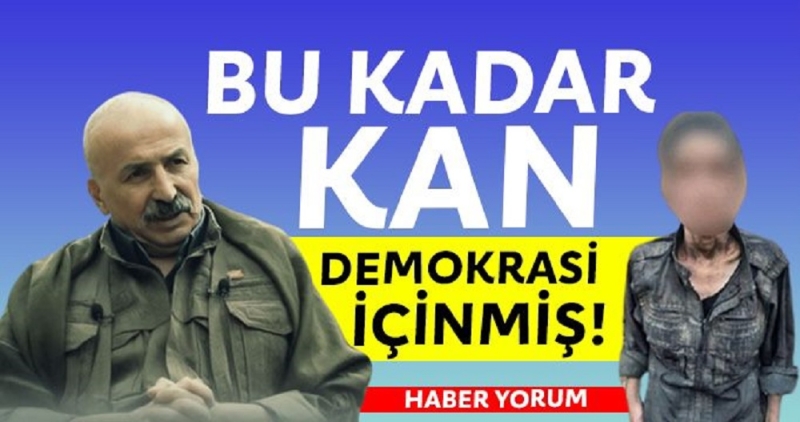 BU KADAR KAN DEMOKRASİ İÇİNMİŞ!